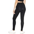 thumbnail image 4 of American Apparel Women's Cotton Spandex Jersey High-Waist Leggings, Black, X-Small, 4 of 6