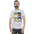 thumbnail image 2 of DC Comics Mens Chibi Super Friends Dance T-Shirt, 2 of 5