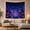 Neon City Skyline, variant on Neon City Skyline Along a River, Dramatic Digital Art for Cityscape Lovers, Urban Wall Art, Housewarming Gift, Tapestry Wall Hanging for Bedroom, Living Room and Dorm