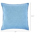 thumbnail image 5 of Mainstays Blue Boucle Decorative Pillow, 22 in x 22 in, 5 of 5