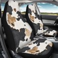 thumbnail image 4 of XYZCANDO Front Seats Protector 2 Pack Car Seat Covers Front Seat Cover Lightweight Easy to Install Vehicle Truck, Cow Spots, 4 of 10