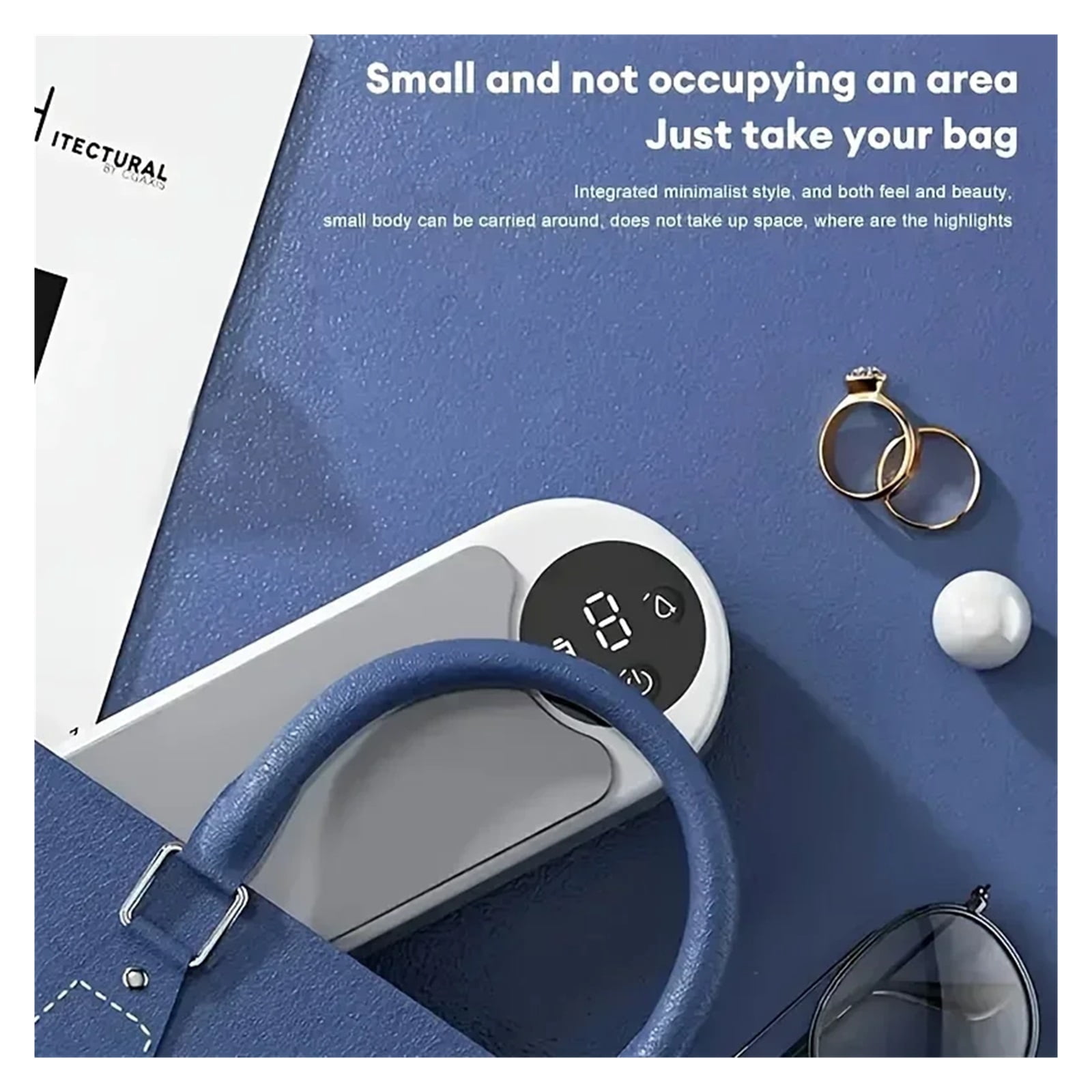 Multifunctional USB Charging Eyeglass Cleaner - 360° Ultrasonic Stereo Cleaning, Deep Cleans Glasses, Jewelry, Makeup Brushes