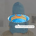 thumbnail image 5 of ZDWQFA Dog Raincoat Waterproof Pets Rain Jacket Reflective Straps Rain Poncho Clothes for Large Medium Small Puppy Dog, 5 of 7