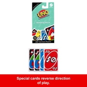 UNO Add-on-Packs Reverse Pack Card Game for Kids, Family & Game Nights, Travel, Camping & Parties