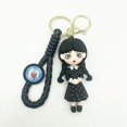thumbnail image 1 of LLavero de Addams de la familia de Addams, llavero colgante de muñeca, accesorios de llaves de dibujos animados, adornos, llaveros, bolso colgante, regalo YAOSANBAO BAO unisex, 1 of 2