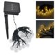 thumbnail image 4 of Luz Impermeable Srting, 20 LED Lámpara De Cadena Solar Luces Colgantes Luz Solar De Plástico Para Jardines Para Puertas Para Terrazas, 4 of 7