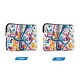 thumbnail image 7 of FORMRS 13-13.3 inch Laptop Sleeve Case Soft Carrying Quilted Computer Bag Cover, Musical Pattern, 7 of 7