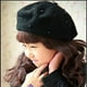 thumbnail image 4 of Gorro infantil Otoño e invierno Gorro infantil Boina infantil con perlas Gorro de pintor Boina de lana para niñas, 4 of 6