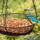 thumbnail image 1 of Bird Feeder Hanging Platform Metal Mesh Hanging Bird Feeder Tray Hanging Bird Feeder Platform For Wild Backyard Outdoor Garden Decoration, 1 of 7
