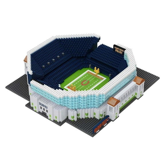 Chicago Bears NFL FOCO BRXLZ Stadium Building Block Set