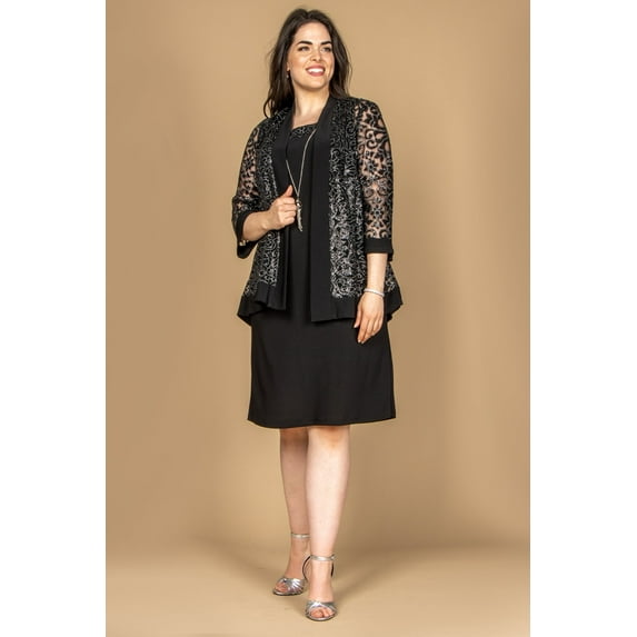 R&M Richard Mother of the Bride Short Dress RM7387W