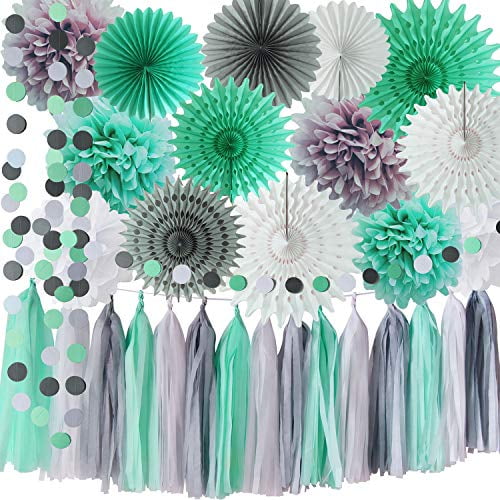 Mint Grey Baby Shower Decorations Mint Grey White Elephant Baby Shower Supplies Tissue Paper Pom Pom Circle Garland Tassel Garland Mint Bridal Shower Decorations Mint Grey Birthday Party Decor Walmart Com Mint Grey Baby Shower Decorations Mint Grey White Elephant Baby Shower Supplies Tissue Paper Pom Pom Circle Garland Tassel Garland Mint Bridal Shower Decorations Mint Grey Birthday Party Decor Walmart Com