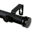 thumbnail image 2 of Rod Desyne Bun 1" Curtain Rod - Black, 2 of 2