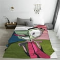 thumbnail image 6 of Galaxy Invader Zim Flannel Blanket Ultra-Soft Micro Fleece Throw Blanket For Bed Sofa Couch Car Office Unisex Adult Fuzzy Bed Blanket Cozy Kids Throw Blanket 40"x30", 6 of 8