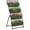 Brown, variant on Outsunny Outdoor 4-Tier Raised Garden Bed with 4 Planter Boxes, Brown