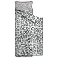 thumbnail image 2 of White and Gray Of Leopard Print Toddler Nap Mats for Kids Preschool,Sleeping Mat Bag or Kids,Toddler Sleeping Bag,Toddler Nap Mat or Daycare, 2 of 6