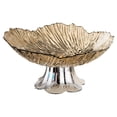 thumbnail image 2 of Frutero con pedestal decorativo, creativo, práctico y multifuncional para guardar aperitivos. Oro transparente, 2 of 8