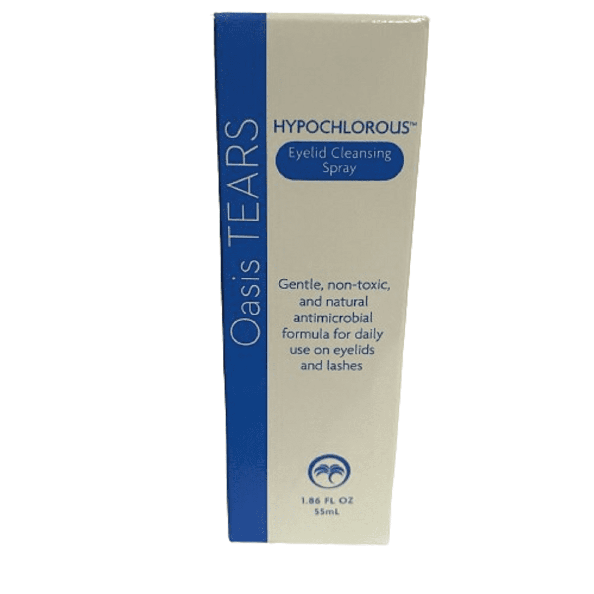 Oasis TEARS HYPOCHLOROUS Eyelid Cleansing Spray 1.86 oz(2 Pack)