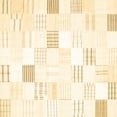 thumbnail image 1 of Ahgly Company Indoor Square Solid Brown Modern Area Rugs, 7' Square, 1 of 4