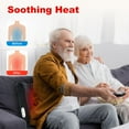 thumbnail image 5 of Heated Lumbar Support Pillow with Vibration for Office Chair, Back Massager for Desk Chair Sofa, Gifts for Mom Dad Women Men, 5 of 9
