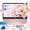 Pink, variant on HP Newest 14" Laptop, Slim Light Laptop Computer for Students and Business, Intel Quad-Core N150, 1 Year Office 365, Webcam, HDMI, Wifi, Win 11, 4GB Ram, 128GB eMMC, Pink