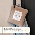 thumbnail image 4 of Moso Natural Air Purifying Bag, 200g Beige, Bamboo Charcoal Odor Absorber and Small Space Deodorizer, Closet Odor Eliminator and Car Air Freshener, 4 of 8