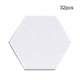 thumbnail image 2 of Etiqueta engomada hexagonal de la pared del espejo 3D DIY plástico acrílico liso superficie reflectivo autoadhesivo alto viscosidad multicolor plata Kearding HA047856-03B, 2 of 7