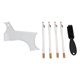 thumbnail image 2 of Kit Moldeador De Barba Premium, Herramienta De Contorno Perfecta Para Peinar Y Bordes, Autorecorte, 4 Lápices De Barbero, Portátil, Hecho De Materiales Seguros Y De, 2 of 7
