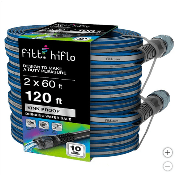 FITT HiFlo 60ft Hose 2-pack