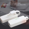 thumbnail image 3 of Adaptateur USB C vers Ethernet, Adaptateur Compact Gigabit RJ45 vers LAN pour Tablette, 3 of 8