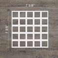 thumbnail image 2 of Ekena Millwork 7 3/8"W x 7 3/8"H x 3/8"T Extra Small Manchester Decorative Fretwork Wall Panels in Architectural Grade PVC, 2 of 9