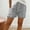 Black, variant on Sentmoon Linen Shorts Women High Waist Long Shorts for Women Breathable Striped Print Regular Fit Swim Shorts Women with Pockets Active for Teen Girls Summer and Trip S-2XL