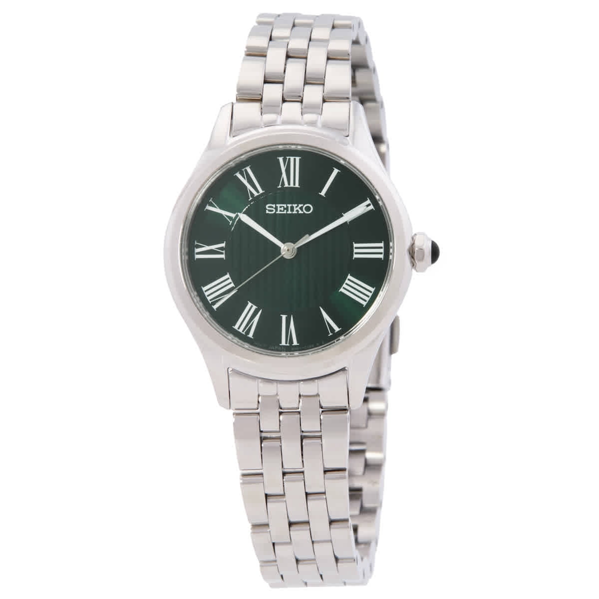 Seiko Women's SXDA20 Velatura Diamond White MOP Dial Two Tone