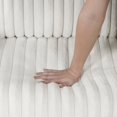thumbnail image 4 of Lexicon Tomball Corduroy Oversized Chaise Lounge in Beige, 4 of 13