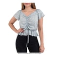 thumbnail image 1 of Blusa Ocean Pacific Talla G Verde MC Mariposa, 1 of 4