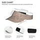 thumbnail image 3 of Balery Rose Gold Marble Texture Gorra deportiva con visera ajustable para mujer y hombre (talla única), 3 of 7