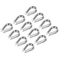 thumbnail image 1 of Unique Bargains M5 Stainless Steel Thimble, 20 Pack Wire Rope Thimbles for 3/16' Wire Rope, 1 of 6