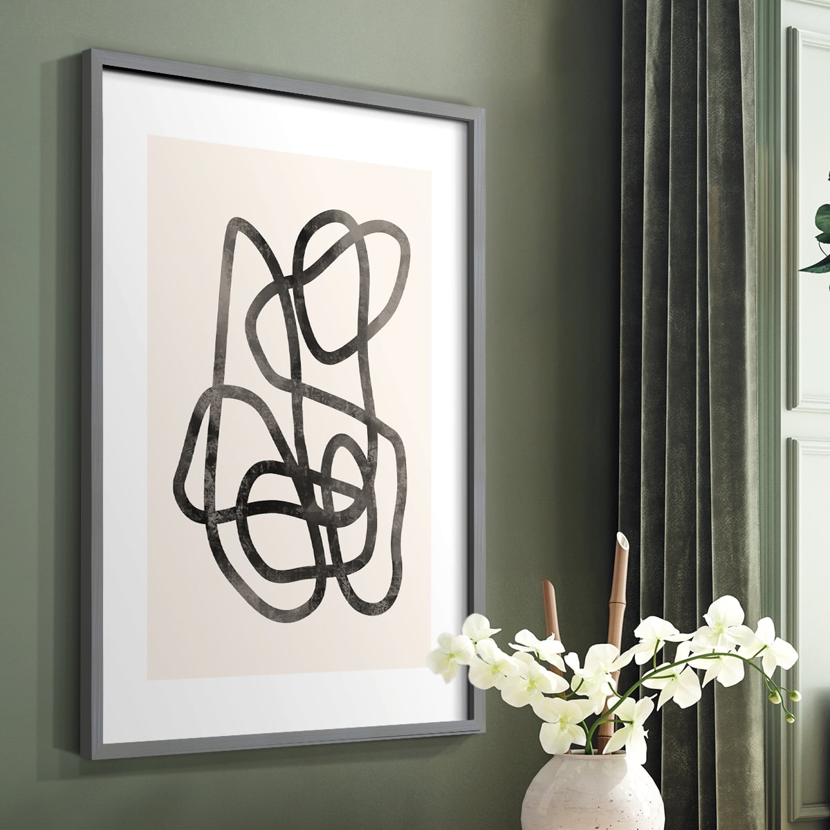 Matisse CCXXV in Solid Wood 8 x 10 Framed Print