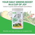 thumbnail image 2 of Active Green Pro® - Daily Greens Boost - Pineapple & Coconut - Energy Boost - Daily Detox - 400 g, 2 of 7