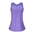 thumbnail image 3 of Mgmyaa Women's Summer Workout Tops Sleeveless Racerback Spliced Mesh Athletic Tank Top Running Gym Yoga Shirts, 3 of 8