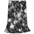 thumbnail image 2 of Balery Seamless Pattern With Skulls Manta de Felpa Suave y Acogedora – Cobija de Franela Aterciopelada para Cama, Lavable y Cálida para Sofá, Mascotas, Transpirable-80"x60", 2 of 7