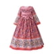 thumbnail image 1 of Odeerbi Niñas Vintage Bordado Vestido Musulmán Una-Pieza Vestido Oración Islámica Vestido Princesa Arco Algodón Manga Larga Vestido de Noche Vestidos Formales, 1 of 9