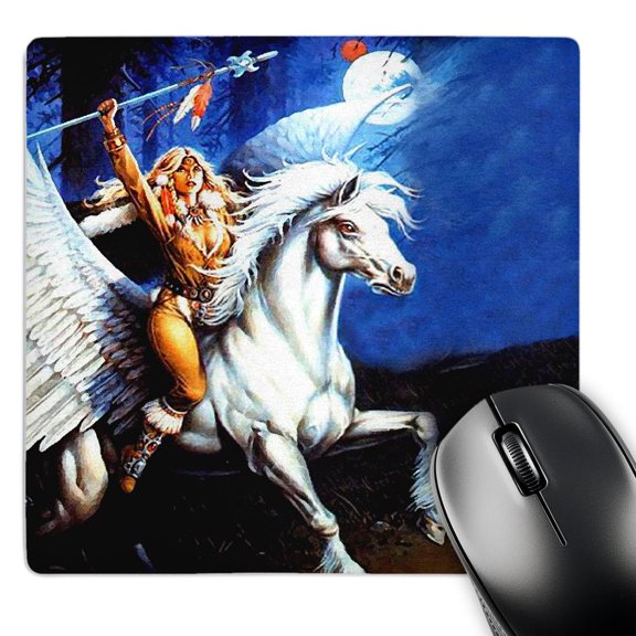 3dRose, Pegasus Warrior, MousePad