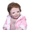 thumbnail image 2 of 55cm/22in Realista Baby Doll Reborn Baby Dolls Silicona Suave Completo, 2 of 5