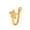 F, variant on TopLLC Nose Jewelry Clip On Nose Rings For Women Non-Pierced Nose Hoop Adjust Nose Cuff Nose ring