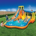 thumbnail image 3 of Banzai Inflatable Slide 'N Bounce Spash Park Water Park - 3 Levels of Fun!, 3 of 9