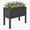 (Black), variant on KETOYARK HDPE Raised Garden Beds Outdoor,Rot-Resistant and Non-Cracking,Outdoor Planter Boxes Rectangle with Drainage Holes for Yard,Lawn Gray