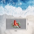 thumbnail image 4 of Red Cardinal Bird Christmas Beach Towels Blanket Soft&Absorbent Quick Dry Microfiber Holly Berry Black Buffalo Plaid Pool Towels for Swimming ,Yoga, Sports, Gym, Camping,Large 30X60in,, 4 of 8