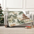 thumbnail image 7 of Yayeee Throw Blanket for Couch Soft Warm 50" x 60" Sofa Chair Bed Decoration, Green Mountain Pattern, 7 of 7