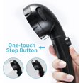 thumbnail image 2 of EAARSUO High Pressure Handheld Shower Head, Detachable Shower Head with Self-Adjustable Holder, RV Handheld Shower Head with Hose and On Off Switch (Black), 2 of 6